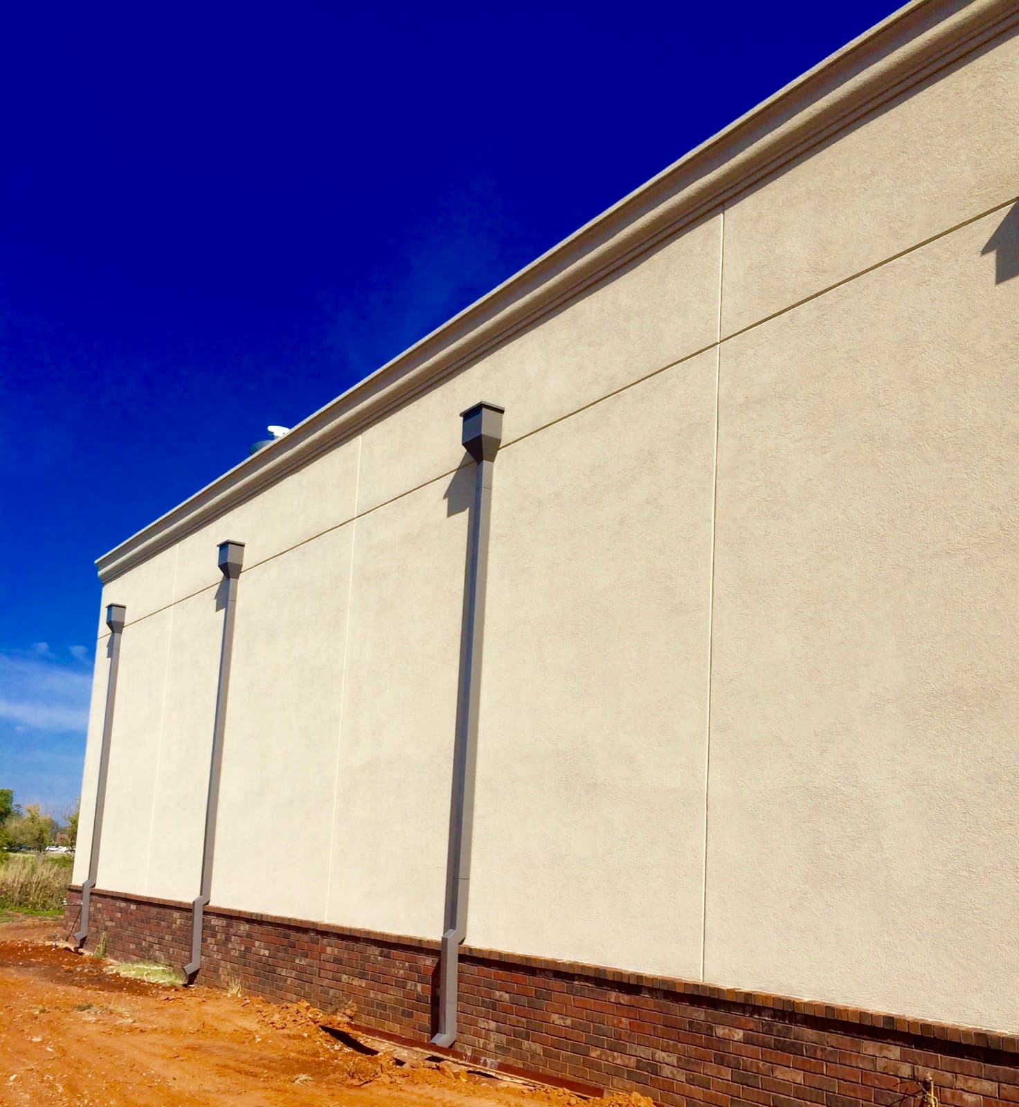 Commercial gutter, OKC metro