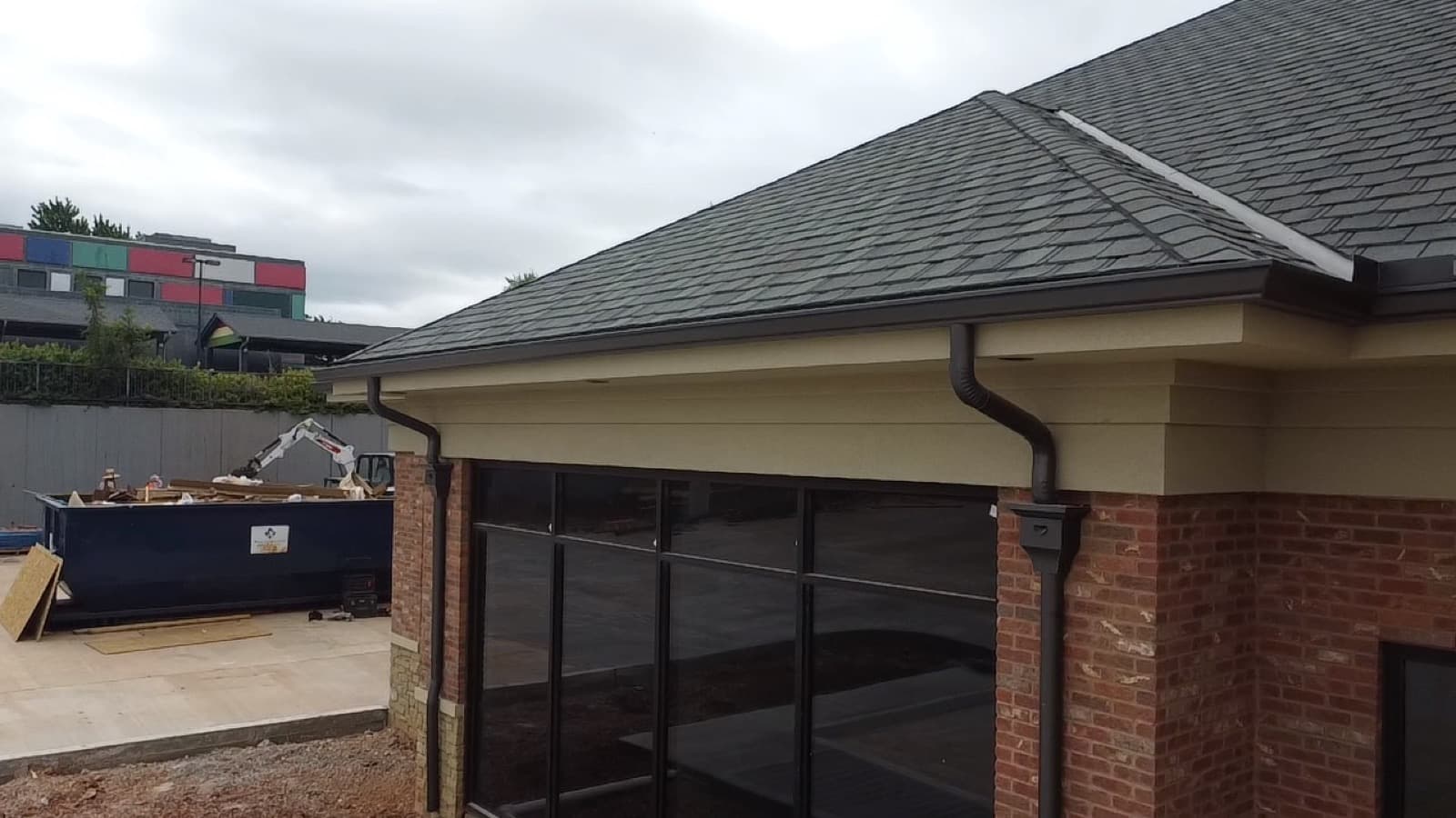 Commercial gutter, OKC metro