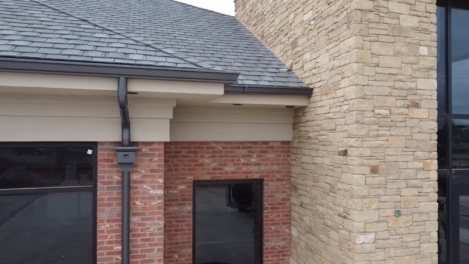 Commercial gutter, OKC metro