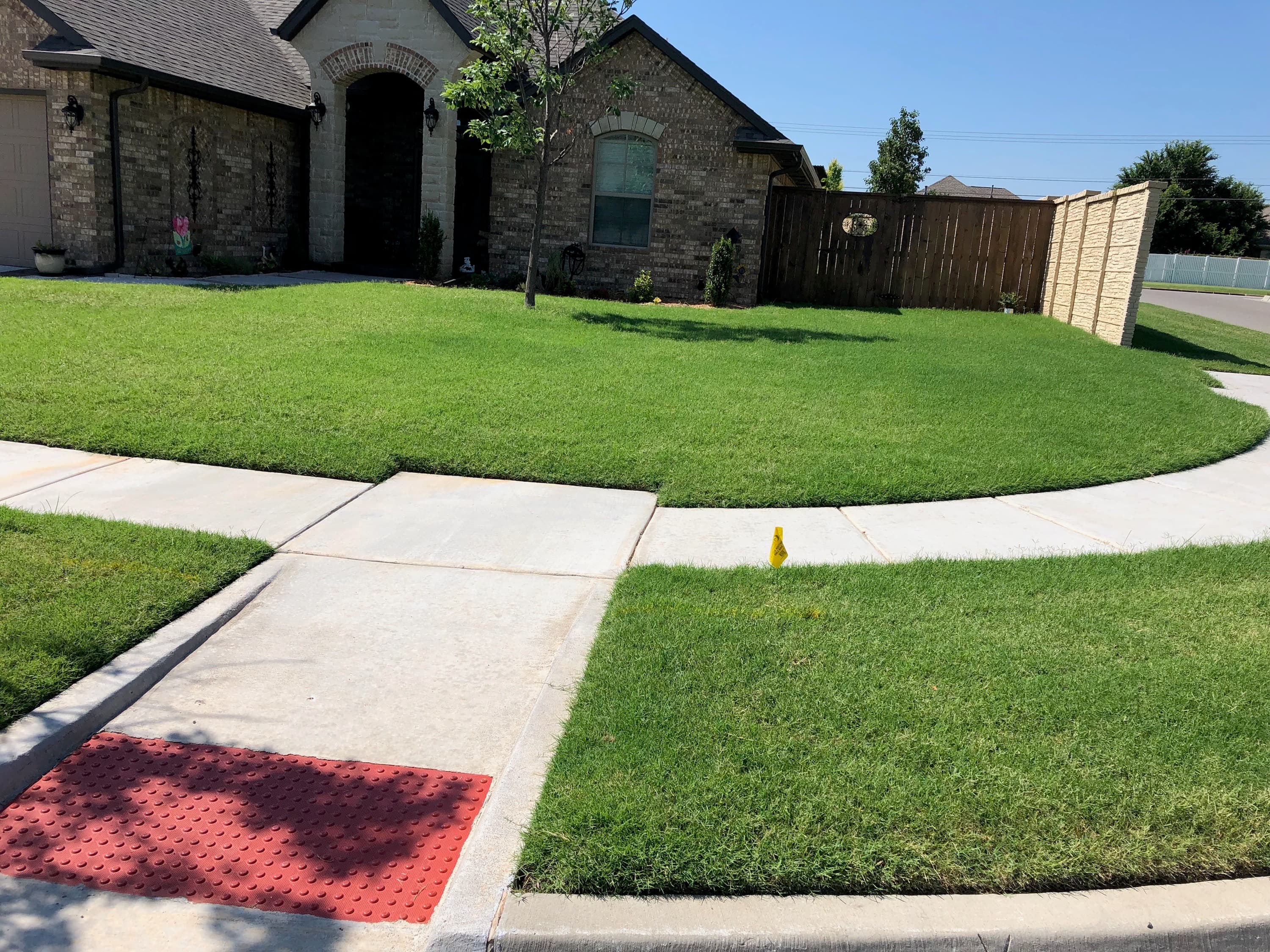 French drain, OKC metro